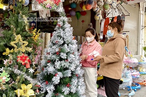Thị trường hàng hóa dịp Noel