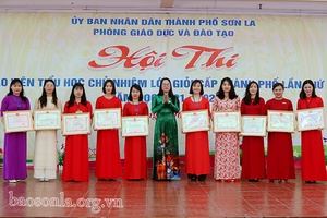 38 giáo viên đạt danh hiệu "Giáo viên tiểu học chủ nhiệm lớp giỏi cấp thành phố" 