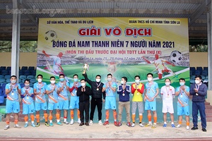 Giải vô địch bóng đá nam thanh niên 7 người năm 2021