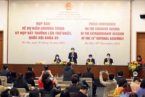 Kỳ họp bất thường lần thứ nhất, Quốc hội khóa XV sẽ diễn ra theo hình thức trực tuyến