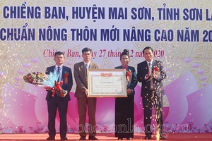 Xã Chiềng Ban đạt chuẩn nông thôn mới nâng cao