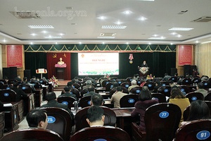 Hội nghị triển khai nhiệm vụ công tác thuế năm 2021