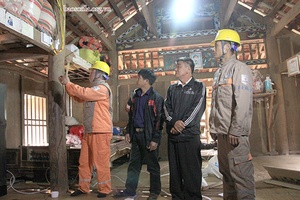 Toàn tỉnh: 97,5% số hộ có điện lưới quốc gia