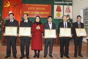 Công ty cổ phần nông nghiệp Chiềng Sung: Hội nghị người lao động năm 2021