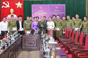 Công an Sơn La: Gặp mặt lưu học sinh Lào nhân dịp Tết Nguyên đán Tân Sửu 2021