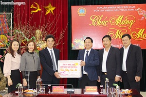 Đồng chí Trưởng Ban Nội chính tỉnh ủy thăm, chúc Tết các đơn vị 