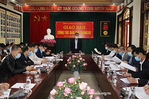 Hội nghị giao ban công tác báo chí tháng 1