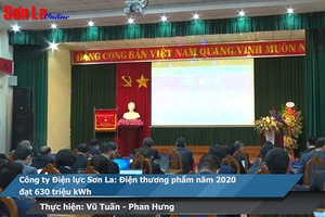 Công ty Điện lực Sơn La: Điện thương phẩm năm 2020 đạt 630 triệu kWh