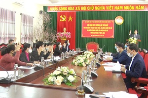 Hiệp thương thỏa thuận về giới thiệu ứng cử đại biểu HĐND huyện Phù Yên nhiệm kỳ 2021-2026