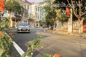 Nhựa hóa tuyến đường bê tông ngõ, xóm
