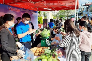 Tuổi trẻ Sơn La chung tay giải cứu nông sản