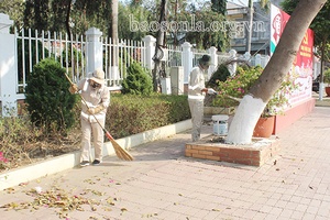 Chung tay vì môi trường sáng, xanh, sạch, đẹp