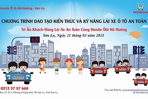 Honda Ôtô Hà Hường: Tổ chức Chương trình đào tạo kiến thức và kĩ năng lái xe ô tô an toàn và tri ân khách hàng thân thiết