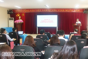 Hội Nhà báo Sơn La: Tập huấn nghiệp vụ báo chí tuyên truyền công tác bầu cử