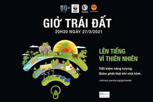 Cùng hành động hưởng ứng Giờ Trái đất 2021