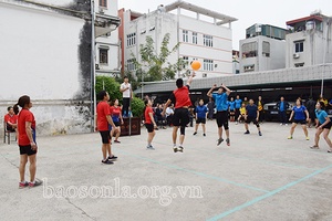 Đoàn Sở Y tế: Giải bóng chuyền hơi nhân Kỷ niệm 90 năm Ngày thành lập Đoàn TNCS Hồ Chí Minh