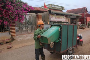 Tổ thu gom rác - Mô hình bảo vệ môi trường nông thôn