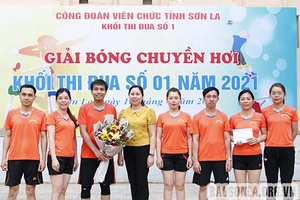 Giải bóng chuyền hơi Khối thi đua số 1