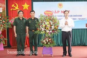 Kỷ niệm 20 năm Ngày thành lập Hội CCB Khối CCQ và DN tỉnh 