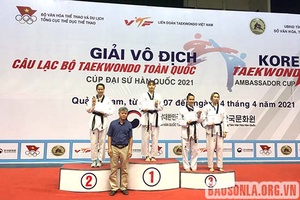 Sơn La đoạt 4 Huy chương Vàng tại Giải vô địch các Câu lạc bộ Taekwondo toàn quốc 2021