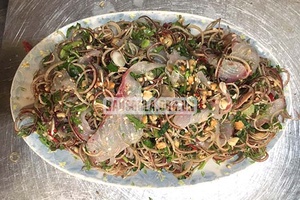 Gỏi cá – Món ăn độc đáo của đồng bào Thái