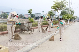 Giữ môi trường sáng, xanh, sạch, đẹp