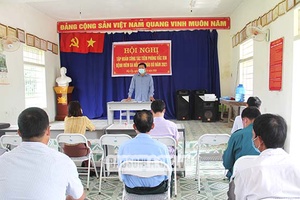 Sốp Cộp tập huấn hướng dẫn tiêm phòng vắc-xin viêm da nổi cục trâu, bò