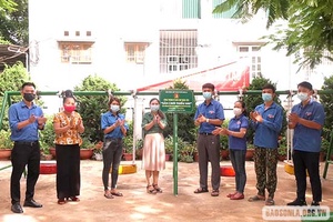 Khánh thành công trình Vì đàn em thân yêu “Sân chơi thiếu nhi”