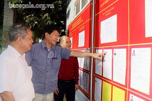 Thị trấn Nông trường Mộc Châu hân hoan chờ ngày bầu cử