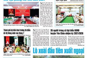 Báo Sơn La, Thứ 5 ngày 27/5/2021