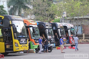 Hoạt động trở lại tuyến vận tải hành khách Sơn La - Yên Nghĩa (Hà Nội)