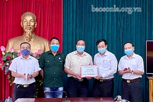 Hội CCB tỉnh tiếp nhận quyên góp xây dựng khu tâm linh Đền thờ Đại tướng Võ Nguyên Giáp