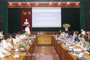 Công ty Điện lực Sơn La gặp mặt nhân Ngày báo chí Cách mạng Việt Nam