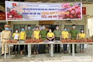 “Chung tay hỗ trợ nông dân Bắc Giang tiêu thụ vải thiều”