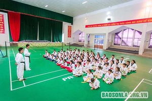 Phong trào tập luyện Taekwondo ở Sông Mã