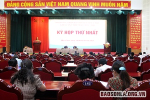 Kỳ họp thứ nhất HĐND huyện Mộc Châu khóa XXI, nhiệm kỳ 2021-2026