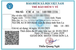 Từ 1/6/2021 người dân sử dụng hình ảnh thẻ BHYT trên ứng dụng Vss-ID thay thế cho thẻ giấy