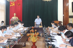 Đồng chí Phó Chủ tịch UBND tỉnh làm việc với huyện Mai Sơn