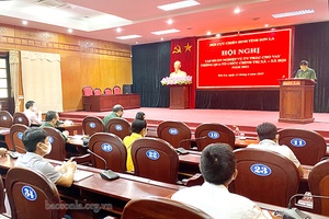 Hội nghị tập huấn nghiệp vụ uỷ thác cho vay thông qua tổ chức chính trị xã hội