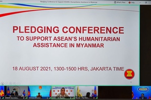 ASEAN huy động hỗ trợ nhân đạo cho Mi-an-ma