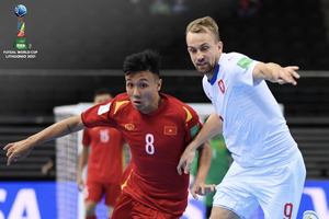 Hòa Cộng hòa Czech, đội tuyển futsal Việt Nam giành quyền vào Vòng 1/8 World Cup