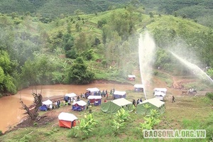 Thuận Châu chủ động “4 tại chỗ” phòng chống thiên tai