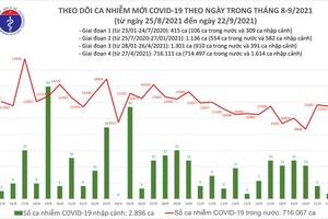 Việt Nam ghi nhận 11.527 ca nhiễm mới