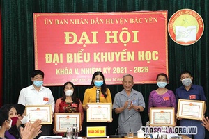 Đại hội đại biểu Hội Khuyến học huyện Bắc Yên lần thứ V, nhiệm kỳ 2021-2026