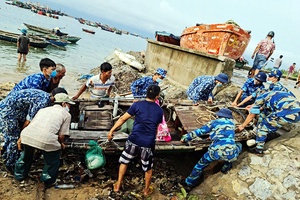 Tập trung khắc phục hậu quả mưa, bão