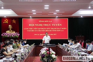 Sớm hoàn thiện, ban hành Đề án về chuyển đổi số tỉnh Sơn La giai đoạn 2021-2025