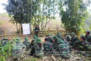 Vân Hồ xây dựng thế trận quốc phòng toàn dân vững chắc