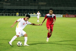 Giao hữu: Văn Đạt lập cú đúp, U23 Việt Nam thắng 3-0 U23 Kyrgyzstan