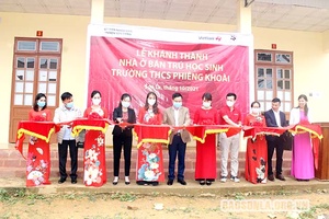 Khánh thành nhà ở bán trú học sinh Trường THCS Phiêng Khoài