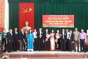 Đại hội Hội ngành nghề nông nghiệp nông thôn huyện Mai Sơn khoá II